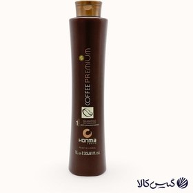 تصویر شامپو قهوه تلخ هونما | Honma Coffee Premium حجم 1000 میلی لیتر Shampoo Honma Coffee Premium 1000 ml