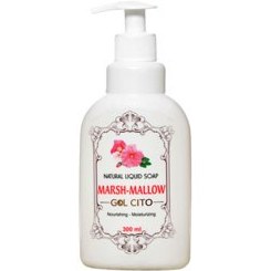 تصویر صابون مایع طبیعی گل ختمی گل سیتو Marsh Mallow Natural Liquid Soap Gol Cito