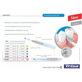 تصویر مسواک بین دندانی Trisa .6mm Ultra Soft (بسته ۳ عددی) 