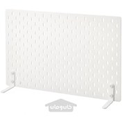 تصویر تخته گیره ای ایستاده سفید 56x37 سانتی متری ایکیا مدل IKEA SKÅDIS ا IKEA SKÅDIS freestanding peg board white 56x37 cm IKEA SKÅDIS freestanding peg board white 56x37 cm