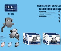 تصویر نگهدارنده موبایل دوچرخه و موتور هپو مدل HEPU HP-J13 