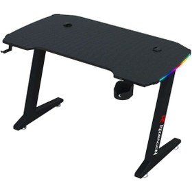 تصویر میز گیمینگ ردراگون مدل GD3111BK سایز ۱۴۰ سانتیمتر RGB 
