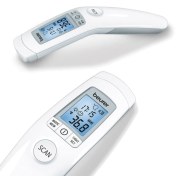 تصویر تب‌سنج دیجیتال پیشانی بیورر مدل FT90 غیرتماسی 