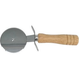 تصویر پیتزا بر دسته چوب 