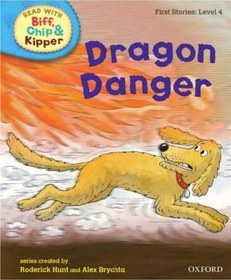 تصویر دانلود کتاب Oxford Reading Tree Read With Biff, Chip, and Kipper: Dragon Danger (Level 4) کتاب انگلیسی خواندن درخت آکسفورد با Biff ، Chip و Kipper: Dragon Danger (سطح 4)