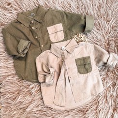 تصویر پیراهن پسرانه مخمل کبریتی وارداتی ۲۰۰۷۶ 