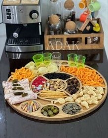 تصویر سینی مزه گرد بزرگ 