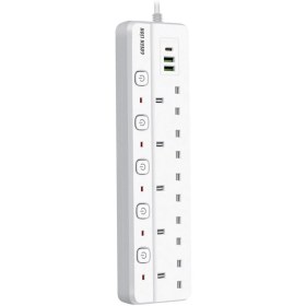 تصویر چندراهی برق گرین لاین مدل Green lion GS-250 power socket 2500W 