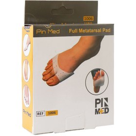 تصویر پد متا تارسال مدل ۱۰۰۶ پین مد Pin Med Full Metatarsal Pad Code 1006 Free Size