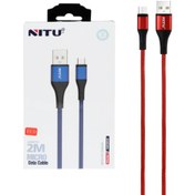 تصویر کابل شارژ 2M MicroUSB نیتو فست شارژ مدل NITU NC203 