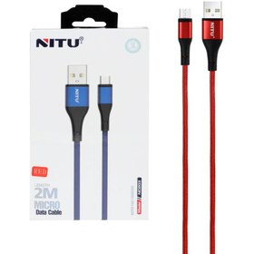 تصویر کابل شارژ 2M MicroUSB نیتو فست شارژ مدل NITU NC203 