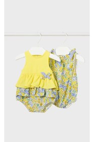 تصویر سرهمی بدون آستین گلدار دخترانه | مایورال Mayoral MY24Y1606 