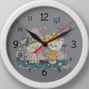 تصویر ساعت دیواری کودک برای مشاهده مدل‌های بیشتر و دریافت لیست قیمت ، تماس بگیرید