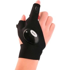 تصویر دستکش چراغ‌دار LED 