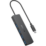 تصویر هاب انکر مدل USB-C Data Hub(4-in-1- 5Gbps) 