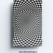 تصویر استیکر کارت بانکی مدل خطای دید - رستا دیزاین 