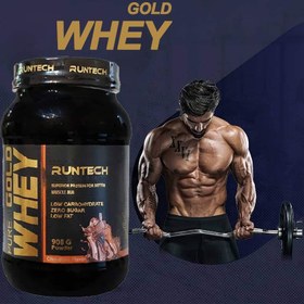 تصویر پودر پروتئین وی گلد رانتک 908 گرم Runtech Gold Whey Powder 908 g