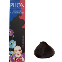 تصویر رنگ مو پیلون سری طبیعی شماره 3.0 رنگ قهوه ای تیره PILON hair color