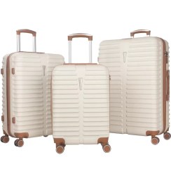 تصویر چمدان ماژرو مدل لوتوس مجموعه سه عددی سایز ۱۷ اینچ 