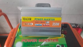 تصویر اینورتر 350 وات، 12 ولت سینوسی برند magor مدل IP350-12 (کد 01) 