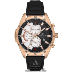 تصویر ساعت مچی مردانه عقربه ای برند دنیل کلین Daniel Klein مدل DK.1.12927-3 Daniel Klein Analog Black Leather Strap Men Watch DK.1.12927-3