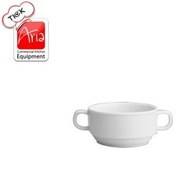 تصویر پیاله دسته دار چینی زرین سفید (سایز 10) Zarin Iran Hotel-49 White 1 Piece Porcelain Bowl 10