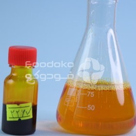 تصویر رنگ مایع زرد لیمویی Lemon yellow liquid dye