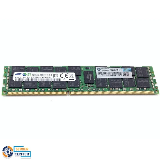 خرید و قیمت رم سرور اچ‌پی HPE 16GB PC3-12800R | ترب