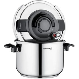 تصویر زودپز کرکماز مدل A173-03 ظرفیت ۱۲ لیتر استیل ضد زنگ 