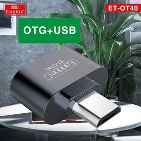 تصویر مبدل OTG MicroUSB ارلدام مدل ET-OT40 Earldom ET-OT40 OTG