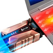 تصویر Klim Instant Cool + PC USB Portable Metal – قدرتمندترین – خنک کننده فن خنک کننده استخراج کننده 