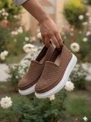 تصویر گیوه لژدار قهوه ای - 4 