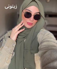 تصویر هدشال دو پیله _تناژ سبز - سبز ابی 