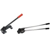 تصویر تسمه کش فلزی YBICO مدل S298 تایوان با انبر Steel strapping tool with sealer 32mm YBICO