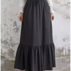 تصویر دامن زنانه الیاف طبیعی مدل 7061 