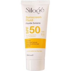 تصویر فلوئید ضد آفتاب پوست چرب و مختلط سیلوژه Siloge Invisible Sunscreen Fluid For Oily Skin