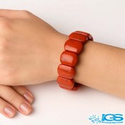 تصویر دستبند سنگ جاسپر کشی فری سایز 