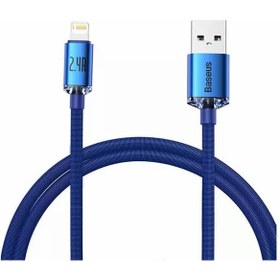 تصویر کابل تبدیل USB به iP بیسوس مدل CAJY000103 طول 2 متر USB to IP Conversion Cable BASEUS CAJY000103 2m