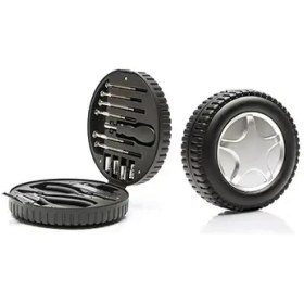 تصویر جعبه ابزار طرح تایر ۲۴ قطعه 