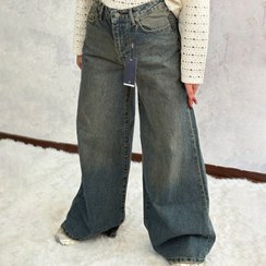 تصویر شلوار فول بگ تینت سبز 