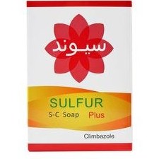 تصویر صابون ضد باکتری سیوند سری sulfur مدل climbazole وزن ۹۰ گرم 