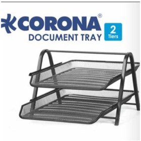 تصویر کازیه کرونا مدل 2 طبقه فلزی 