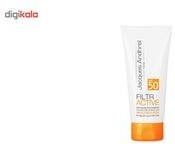 تصویر کرم ضد آفتاب بدون رنگ ژاک آندرل پاریس مخصوص پوست خشک و معمولی مدل FILTR ACTIVE SPF 50حجم 50 میلی لیت Jacques Andhrel FILTR ACTIVE SPF 50 50ml