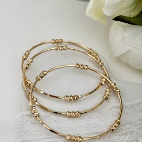 تصویر النگو البرنادو طرح طلا زنانه 919 