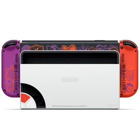 تصویر کنسول بازی نینتندو Nintendo Switch OLED Pokemon Scarlet and Violet Edition 4GB 64GB استوک 