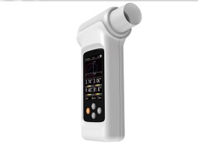 تصویر اسپیرومتر / اسپیرومتری دستی / کامپیوتری PC Based مدل 90 Hand-Held & PC Based Spirometer Model: 90