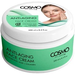 تصویر کرم جوان ساز هیالورونیک و کلاژن کازمو 250 میل | ANTI AGEING – FACE CREAM COSMO 