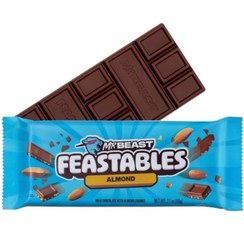 تصویر شکلات مستر بیست طعم بادام ۶۰ گرم 