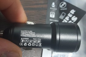 تصویر شارژر فندکی بدنه فلزی خودرو های سبک و سنگین 