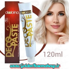 تصویر کرم دکوپیست بی رنگ کننده مو دوبینا حجم 120 میلی لیتر مدل DECO PASTE 